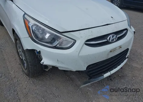 2016 Hyundai Accent Se z USA, uszkodzony, nr VIN KMHCT5AE4GU247127